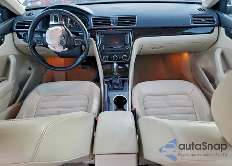 2014 Volkswagen Passat Sel z USA, uszkodzony, nr VIN 1VWCN7A33EC008144